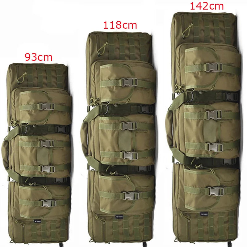 Tactical Training Air Gun Backpack Heavy Long Gun Packaging Multiple Sizes - 93cm 115cm 142cm Hunting Bag for Sports & Outdoors
