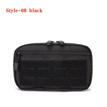 IFAK EDC Bag Tactical Molle Admin Pouch Waist Bag Hunting Vest Emergency Tool Kit Outdoor First Aid Kit Camping Survival Bag