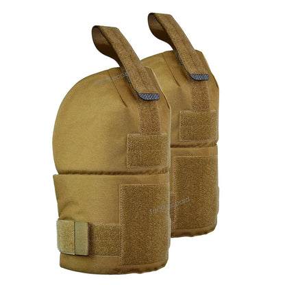 1 Pair Tactical Bicep Protector Mesh Comfortable Hunting Plate Carrier Shoulder Armor Adjustable Protection Accessories