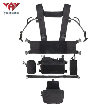 YAKEDA Tactical Vest 2026 New Lightweight Outdoor Training Wear-resistant Tactical Vest CS Sports Quick-release Vest