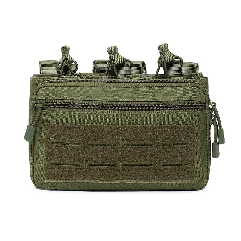 EDC Molle Tactical Pouch Waist Pack Compact Utility Pouches Waist Belt Bag Medical Bags Outdoor Hunting Vest Accessories Bag