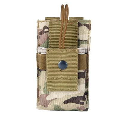 1000D Tactical Radio Pouch Walkie Talkie Holster Phone Holder Hunting Waist Belt Pack EDC Bag Molle Magazine Pouches