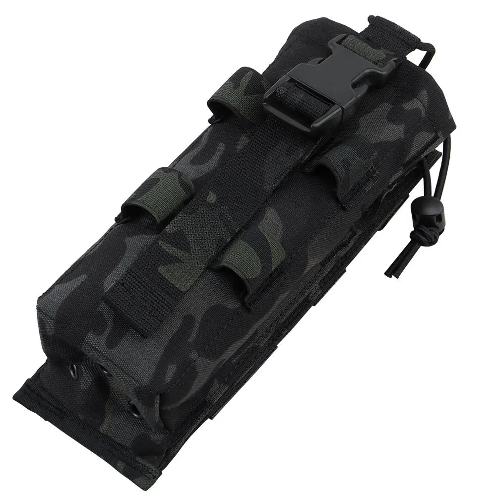 Radio Pouch Walkie-Talkie Bag PRC 152 Drop-down Radios Outdoor Tool MOLLE Belt Pouches for Hunting Vest Plate Carrier