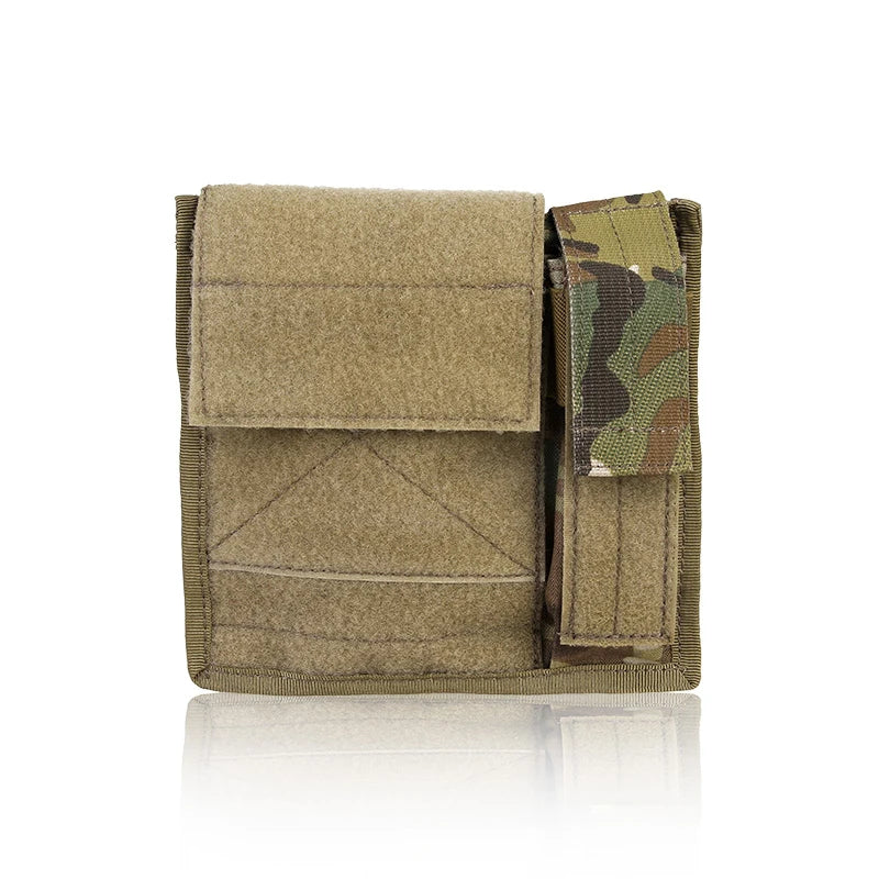 Emersongear Admin Light Map Pouch Storage Purposed Bag Pack Panel Molle Loop Hook Hiking Hunting Outdoor Nylon EM9022
