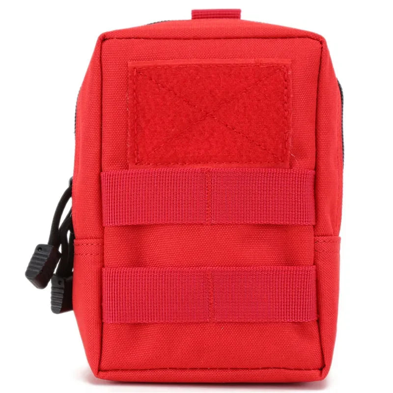 Outdoor Mini Medical Molle Waist Bag Survival Tool First Aid Storage Pack Tactical Pouch Camping Hunting Coin Pouch Belt Pouch