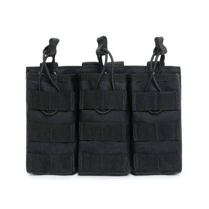 Tactical Triple Molle Magazine Pouches Airsoft AK 7.62 5.56mm M4 AR 15 Rifle Mag Bag Hunting Vest Accessories