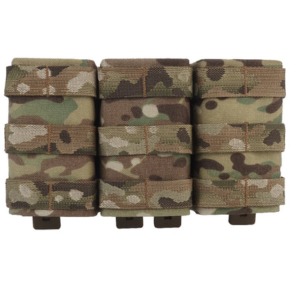 Tactical Molle 7.62 Triple Magazine Pouch Medium Open Top KYWI Kydex Wedge Insert Mag Pouch Holder Hunting Accessories