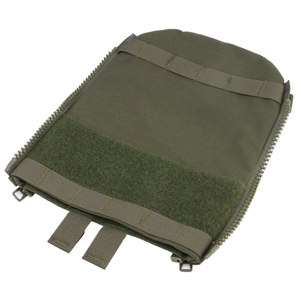 Tactical V5 FCPC Back Panel Water Bag with Side Zipper Airsoft Plate Carrier MOLLE Adapter Hunting Airsoft Gear