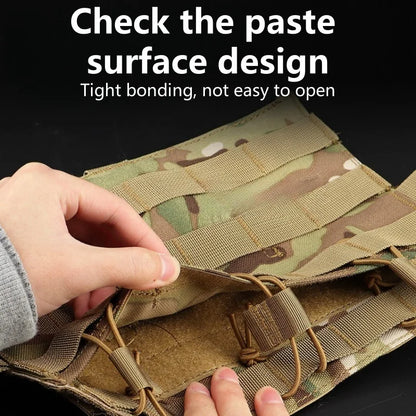Outdoor Vest Front Accessory Package Standard Triple Pack Outdoor Equipment MOLLE Expansion Pack Carefully Selected Material