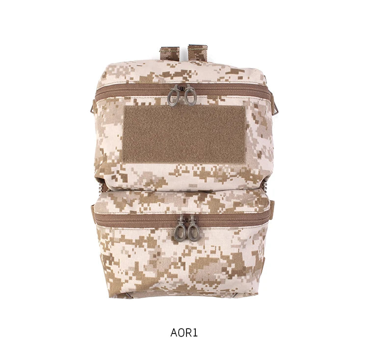 PEW TACTICAL Back Panel Double Pouch PEWTAC FCPC V5 Airsoft BP04