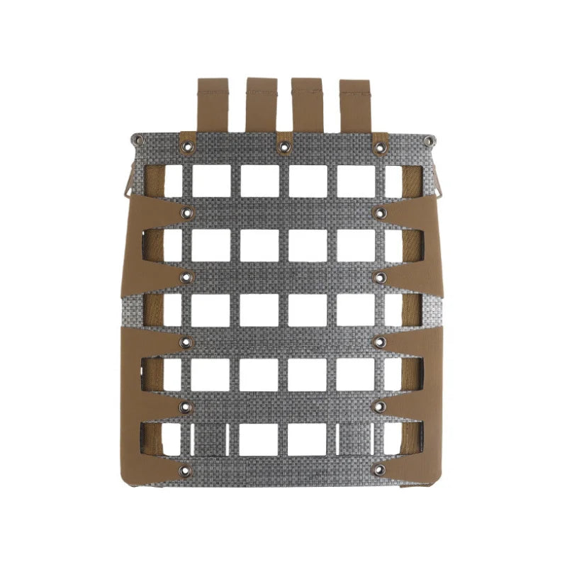Tactical Molle Zipper Back Panel Board Lightweight Holder Expand Gear Equipment Vest Plate Carrier Hunting Protective Vest