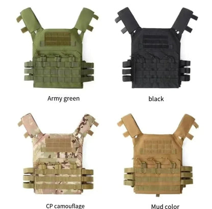 Military Tactical Vest Waterproof Outdoor Body Armor Lightweight JPC Molle Plate Carrier Hunting Vests CS Game Jungle Equipment