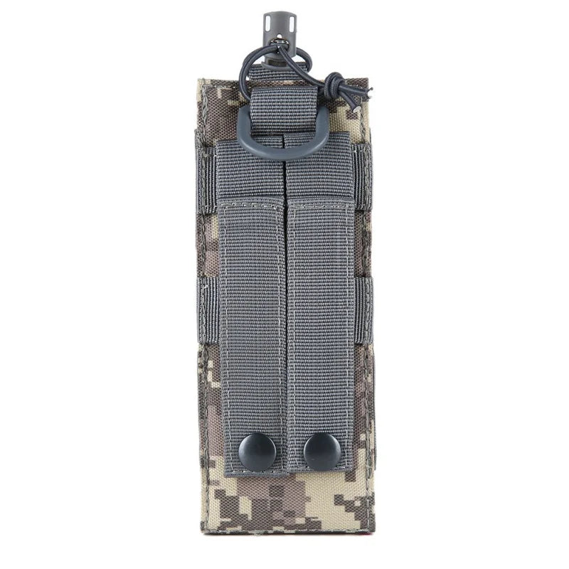 Tactical Water Bottle Bag 600D Nylon Kettle Cover Hanging Waist Pouch Outdoor Hunting Shooting Holder For Molle System Accessory