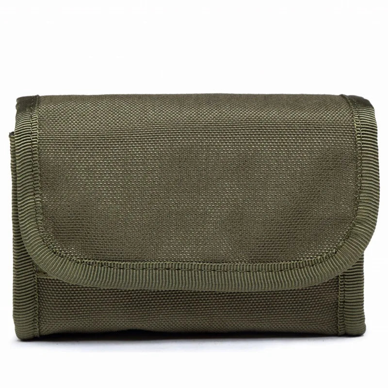 10 Grids Ammo Pouch Tactical Waist Bag 10 Rounds Shot Bags Outdoor Shooting Multi-functional Mini EDC Mag Molle Nylon Pouch