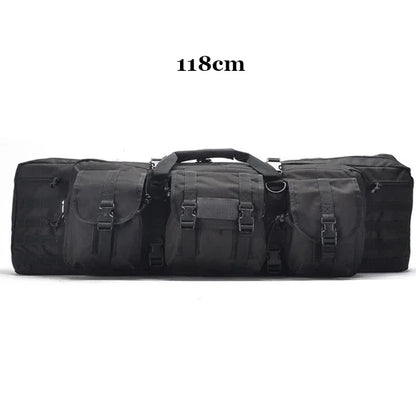 93CM/108CM/118CM/142CM Outdoor Hunting Gun Set Backpack Double Rifle Holster Equipment Camouflage Bag Large Capacity Backpack