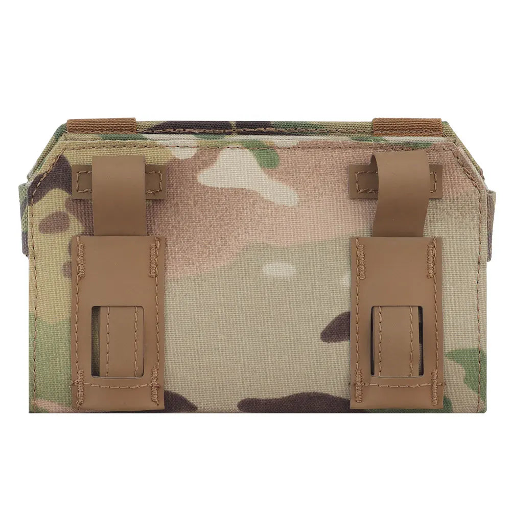 Tactical Plate Carrier Chest Admin Pouch Crye Style Phone Folded Navigation Board Militar Outdoor Hunting Airsoft Vest Accessory