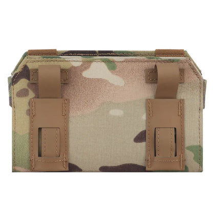 Tactical Plate Carrier Chest Admin Pouch Crye Style Phone Folded Navigation Board Militar Outdoor Hunting Airsoft Vest Accessory