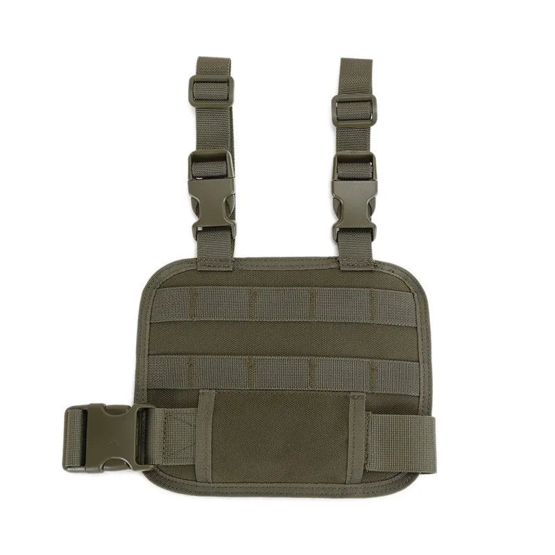 Tactical Drop Leg Platform Hunting Thigh MOLLE Rig with Adjustable Belt & Thigh Straps Hunting Accessories for Universal Holster