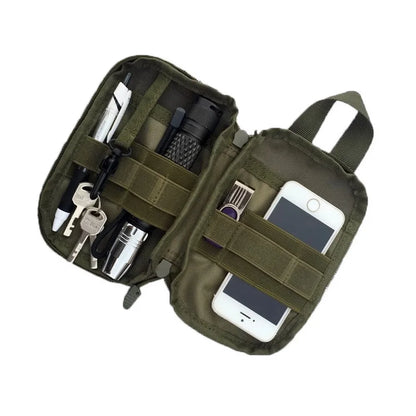 OPHIDIAN 600D Nylon Bag Outdoor Molle Waist Fanny Pack Phone Pouch Belt Waist Bag EDC Gear Hunting Bag Gadget Purses