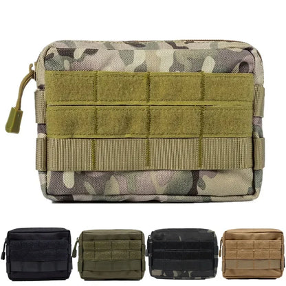 Military Molle Pouch Tactical Waist Bag Outdoor Sport Waterproof Phone Bag Cycling EDC Tool Pocket Hunting Bag Mag Pouch