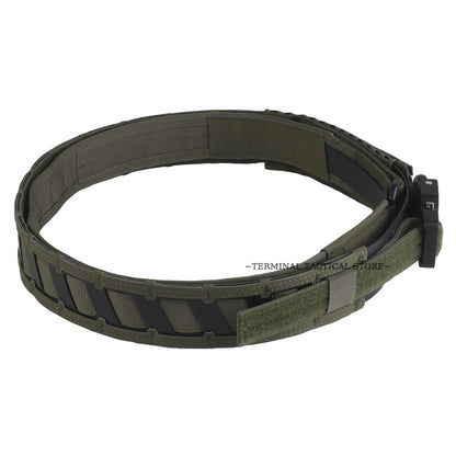 Battle Belt MOLLE Tactical Belt Outdoor Hunting Training Inner Outer Double Waist Belt Waistband with Magnetic Locate System