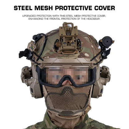 Tactical Venom Balaclava Mask V1 Elastic Breathable With Steel Mesh Full Protective Mask Headgear Hunting Paintball Airsoft Gear
