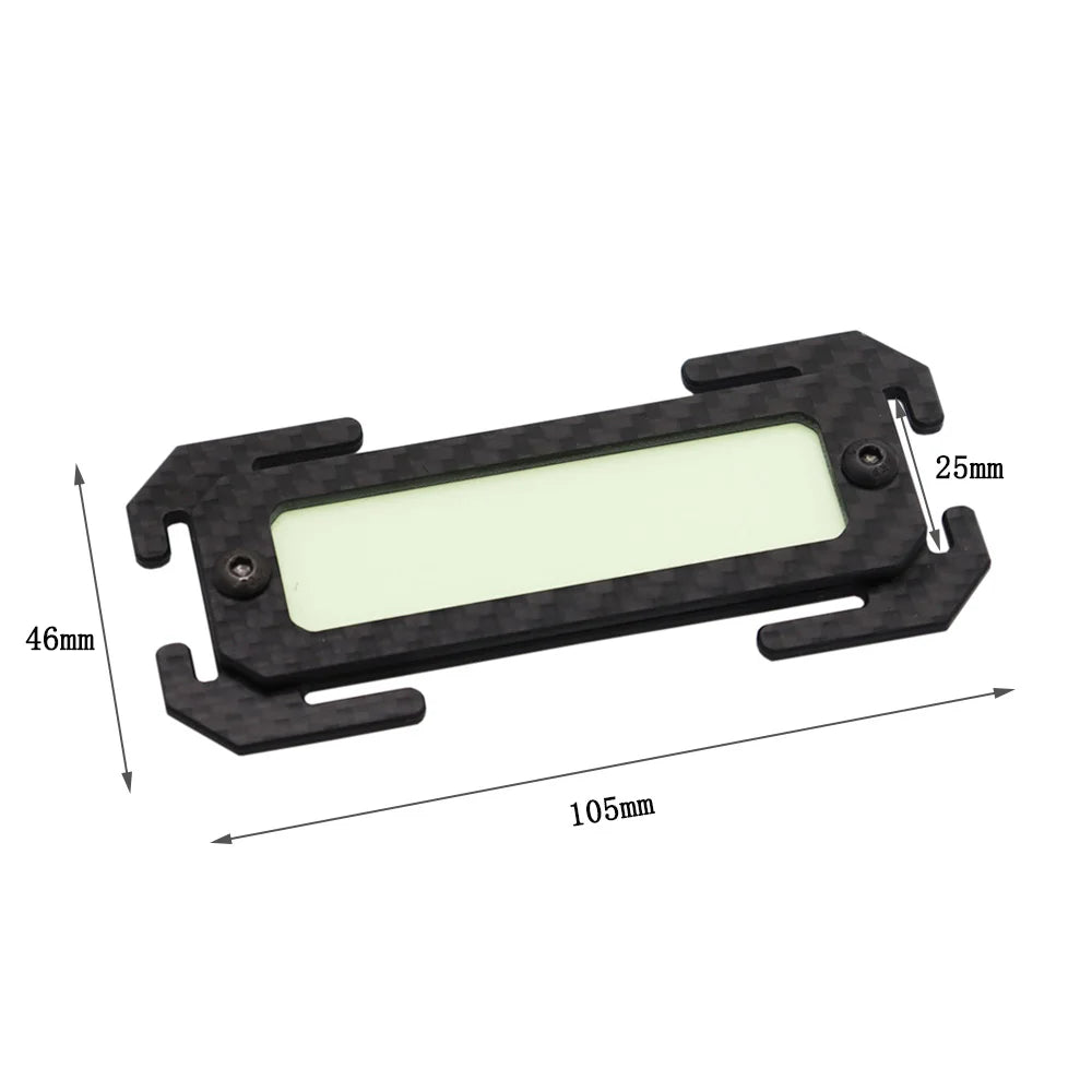 Tactical Light Marker Glow In Dark Patch Molle Luminous Marker Safety Signal Luminous Panel For Backpack Vest Plate Carrier