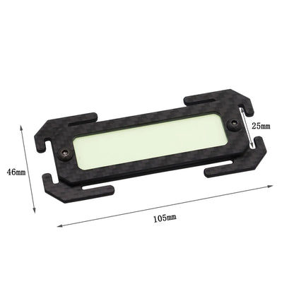 Tactical Light Marker Glow In Dark Patch Molle Luminous Marker Safety Signal Luminous Panel For Backpack Vest Plate Carrier
