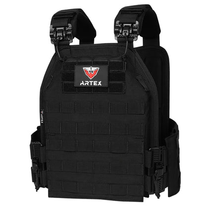 ARTEX Quick Realse 1000D Nylon Modular Cutting Tactical Hunting Vest Personal Protective for Hunting Black Chaleco Tactico