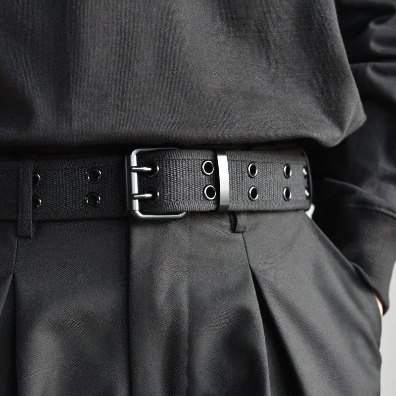 Men Belts Canvas Outdoor Belt Nylon Webbing Tactical Belt Fashion Casual Designer Unisex Belts High Quality Sports Strap FRALU