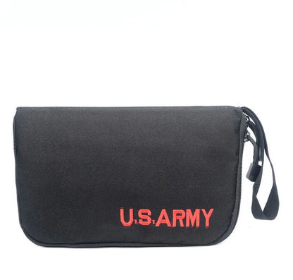 Tactical Pistol Case Universal Portable Gun Storage Bag with Wrist Strap Durable Holster with Magazine Holde for Glock Beretta