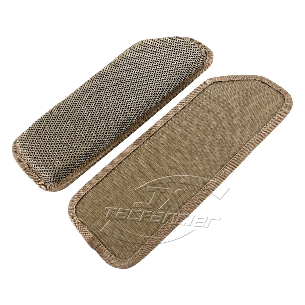 Tactical Vest Pad EVA Foam Mesh Plate Carrier Padding Cushion Soft Baffle Hook And Loop Attachment Hunting Vest Accessories