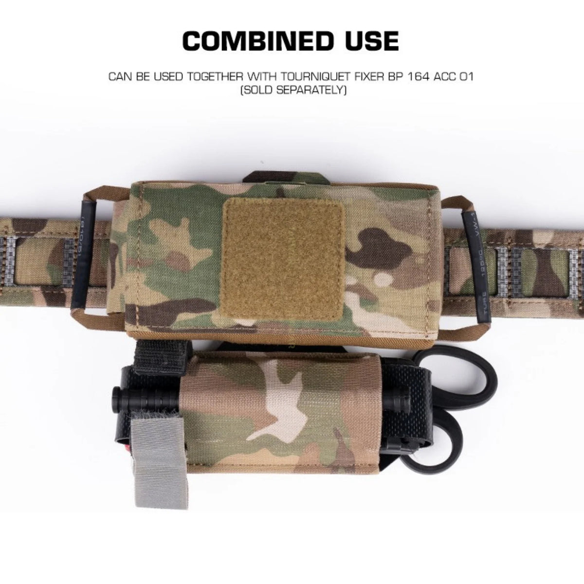 Tactical Trauma Pouch IFAK Individual First Aid Kit EDC Medical Rapid Bag for Airsoft Plate Carrier Belt