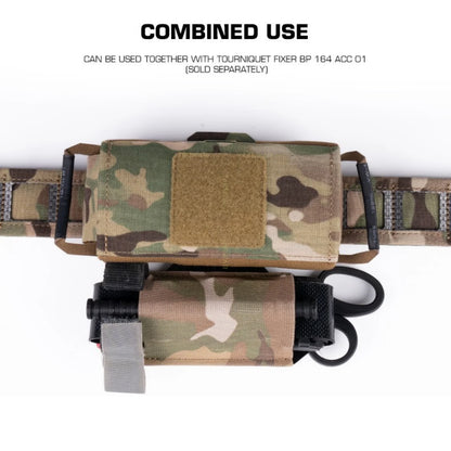 Tactical Trauma Pouch IFAK Individual First Aid Kit EDC Medical Rapid Bag for Airsoft Plate Carrier Belt