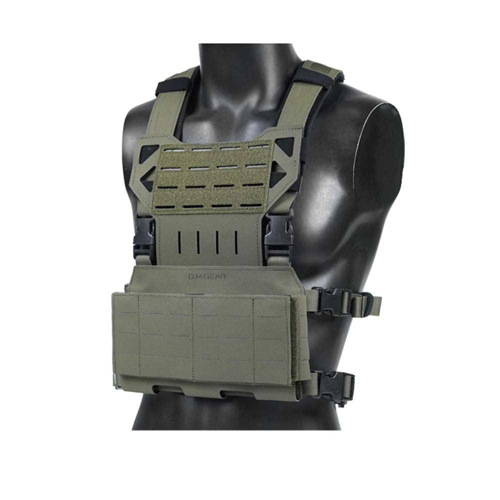 DMGear Chest Rig Tactical Vest  for Airsoft, Outdoor & Paintball,  Gear Equipment Plate Carrier Hunting