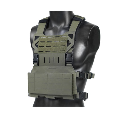 DMGear Chest Rig Tactical Vest  for Airsoft, Outdoor & Paintball,  Gear Equipment Plate Carrier Hunting