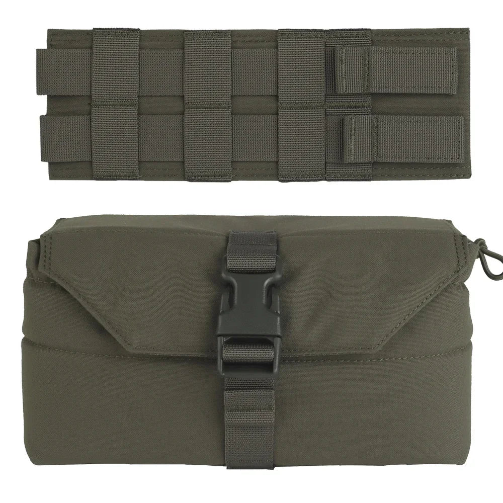 Tactical GPNVG-18 Pouch Protection Storage Bag Night Vision Goggle Pouch Ranger Green Padded MOLLE Shock Absorbed NVG Pouch