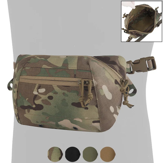 Camouflage Crossbody Waist Pack Adjustable Outdoor Hiking Travel Pouch  Waist Bag Hunting Travel Hiking Crossbody Pouch
