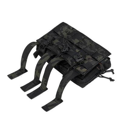 Tactical Molle Pouch Open-top Triple Magazine Pouch Accessories Bag Multifunctional Hunting Pouches Rifle Mag Pouches