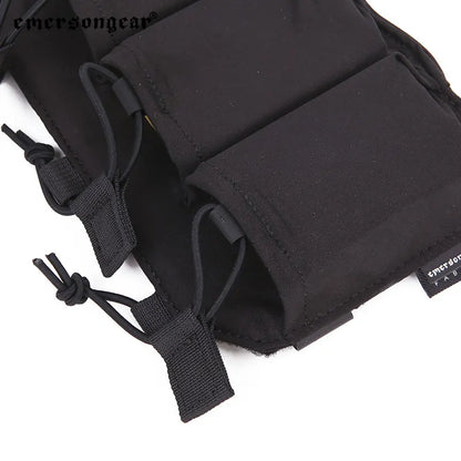 Emersongear Precision Triple Magazine Pouch For SS Vest 5.56 Tactical Mag Bag Holder Hiking Training Camping Camouflage Nylon