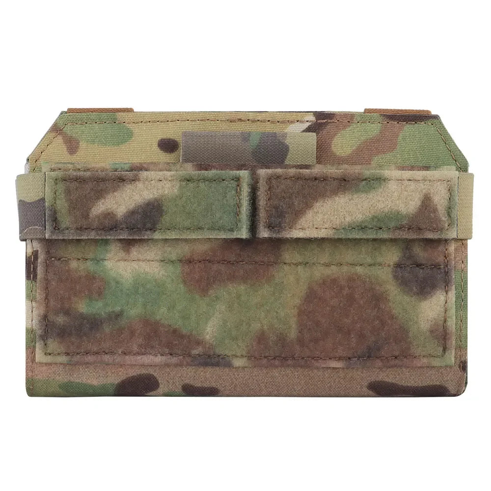 Sport Chest Rig Phone Navigation Board Foldable Hunting Vest Front Panel Map Holder Carrier Bag Outdoor Admin Molle Pouch
