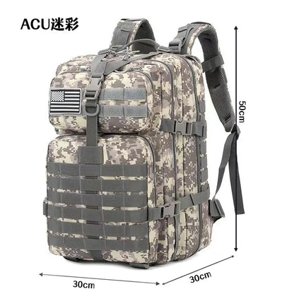20L/45L 1680D Nylon Waterproof Trekking Fishing Hunting Bag Backpack Outdoor Rucksacks Tactical Sports Camping Hiking