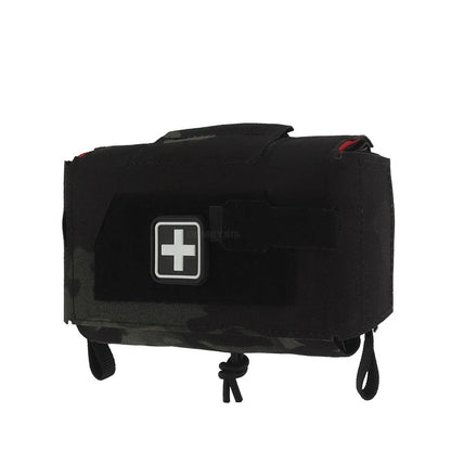 Outdoor Hunting Compact Trauma Pouch Ambidextrous Rapid Deployment  Tactical Medical First Aid Bag EDC Molle Pouch