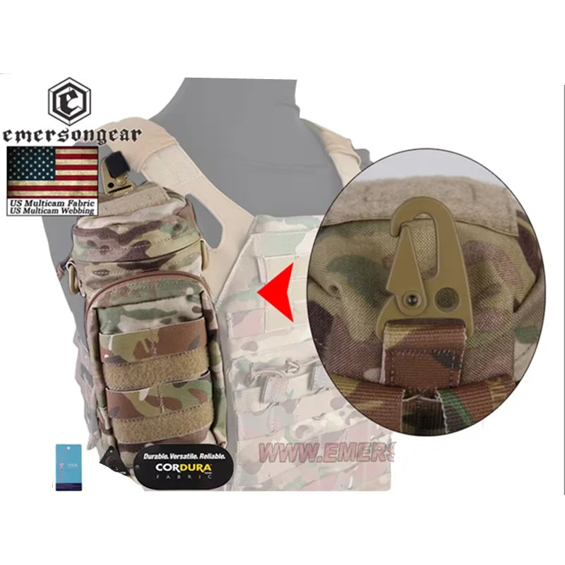 Camping MOLLE Chest Bag Tactical Backpack for Men Sports Outdoor Hiking Climbing Cycling Fishing MOLLE Sling EDC Fanny Pack