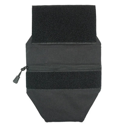 Tactical Abdominal Bag Vest Laser Cutting Molle Pouch Expansion Conversion Protect Bag Accessories