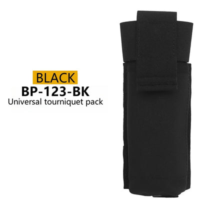 Outdoor Versatile Tourniquet Holder EMT Trauma Kit Storage Micro MED Pouch Molle Mounting Camping Vest Accessories