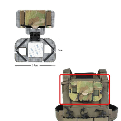 Tactical Hunting Vest Chest Molle Bag Mobile Phone Bracket Pouch