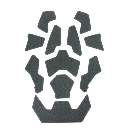 11Pcs/set Tactical FAST Helmet Cable Management Kits Magic Sticker Universal Tape Helmet Padding Stickers