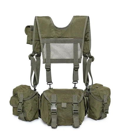New Russian Camo M-1 Carrying Waistband Combination Set Russian Emr Small Green Man Chest Hanging Tactical Tank Top Combination
