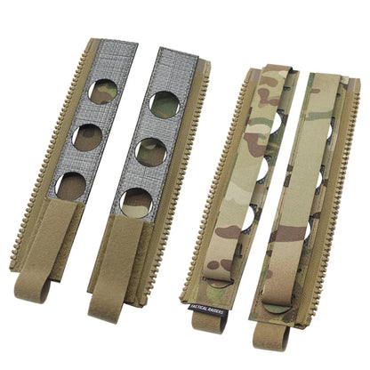 Tactical MOLLE Back Panel Zipper Adapter FCPC Back Pocket Zipper For Hunting Vest FCSK 3.0 Backpack Zipper Accessories